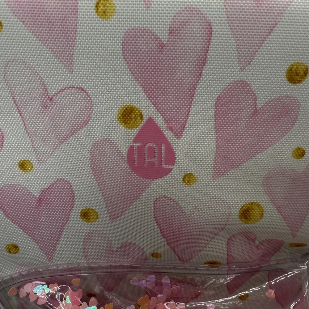 Tal pink sparkly